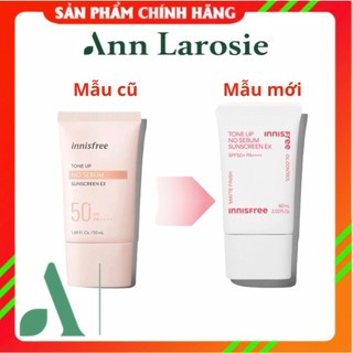 Kem Chống Nắng Innisfree Tone Up No Sebum SPF50+ 50ml