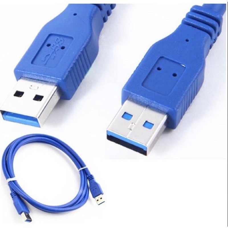 Cáp USB  Link 2 Đầu dương, đầu đực cao cấp Chuyên dùng cho TV box android, Quạt làm mát Laptop, HDD box vào laptop, PC..