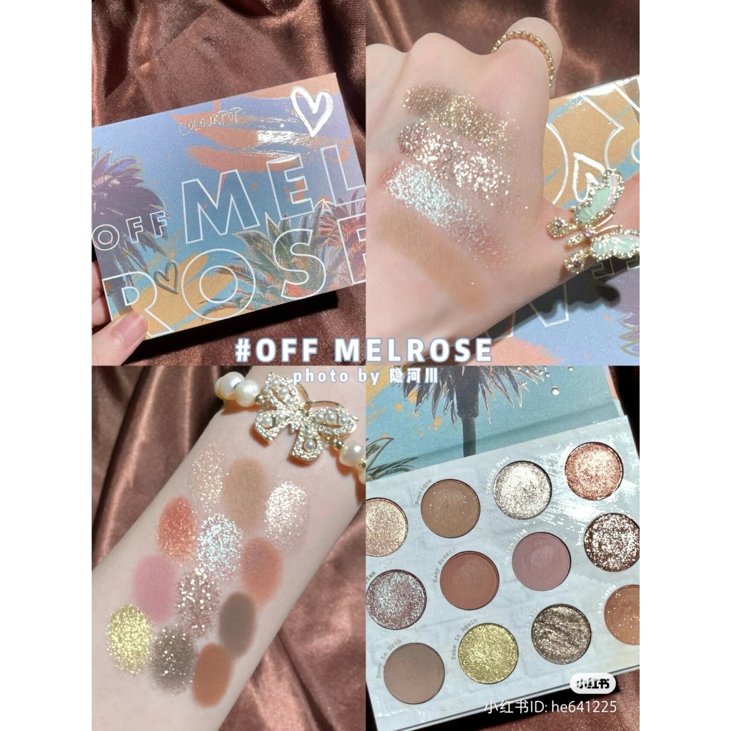 Bảng mắt Colourpop: got peach, coconut, miss bliss, whatever, sweettalk....