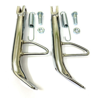 Chân chống inox dành cho mọi loại xe kèm đầy đủ lò xo và ốc