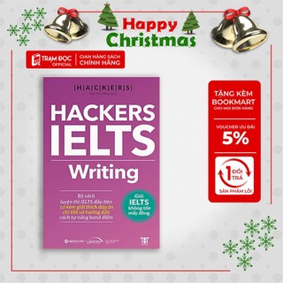 Sách - Hackers Ielts Writing  ( tặng kèm bookmark)