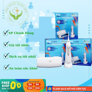 Máy tăm nước cầm tay procare khd13 nhà thuốc plaza 3999 - hà nội