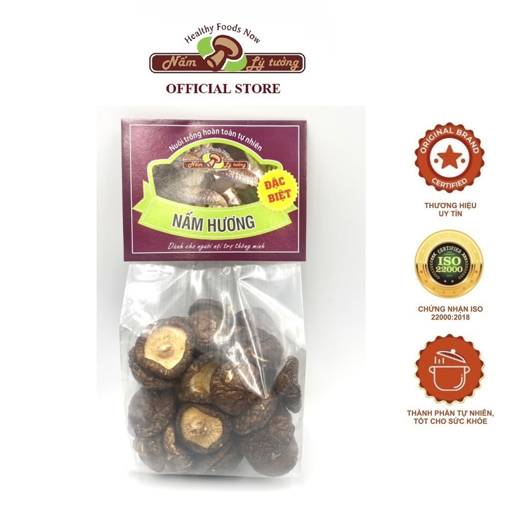 Nấm Hương Khô Lý Tưởng 100g