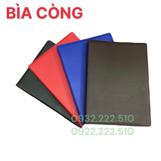 BÌA HỒ SƠ CÒNG DA A4 - A5
