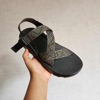 Chaco Đế Thơm Hương Quế, Khử Mùi Mồ Hôi, Dép Chaco Mã  Xám Kẻ Chỉ TG33