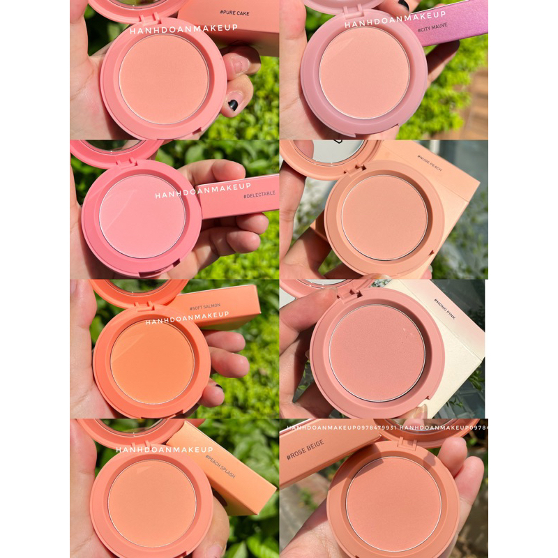 Có sẵn đủ màu - Phấn Má Hồng 3CE 1 màu Face Blush