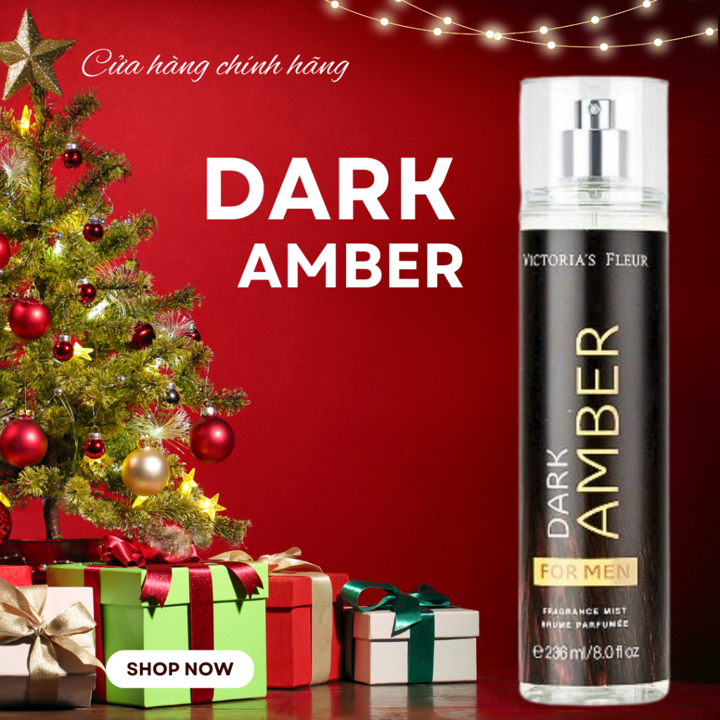 Xịt Thơm Dành Cho Nam DARK AMBER FULL 236ml
