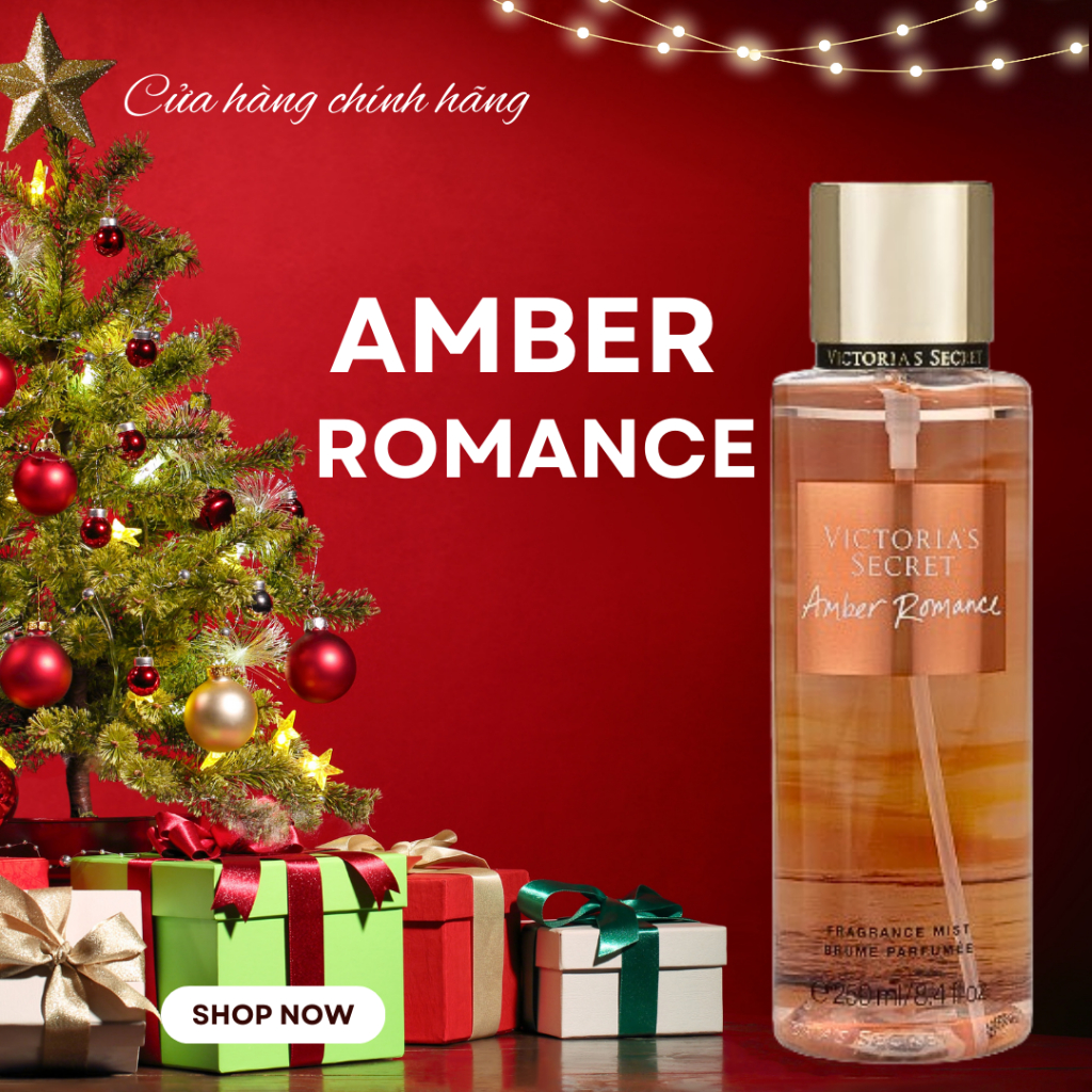 Xịt Thơm Body Mist Victoria’s Secret - AMBER ROMANCE [Likeau90 noidiatrung]