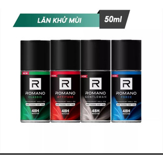 Romano - Lăn khử mùi Romano 50ml (Chọn mùi)