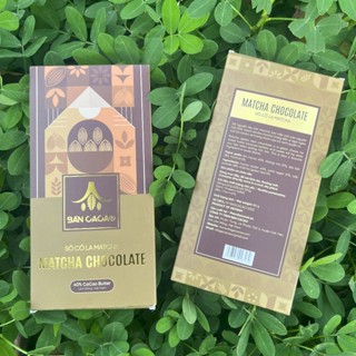 Socola Matcha Lâm Đồng cao cấp - Bản Cacao - vị ngọt vừa, đậm vị matcha