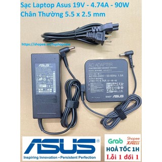 ⚡️[Sạc zin] Sạc Laptop Asus 19V - 4.74A - 90W Chân Thường 5.5 x 2.5 mm