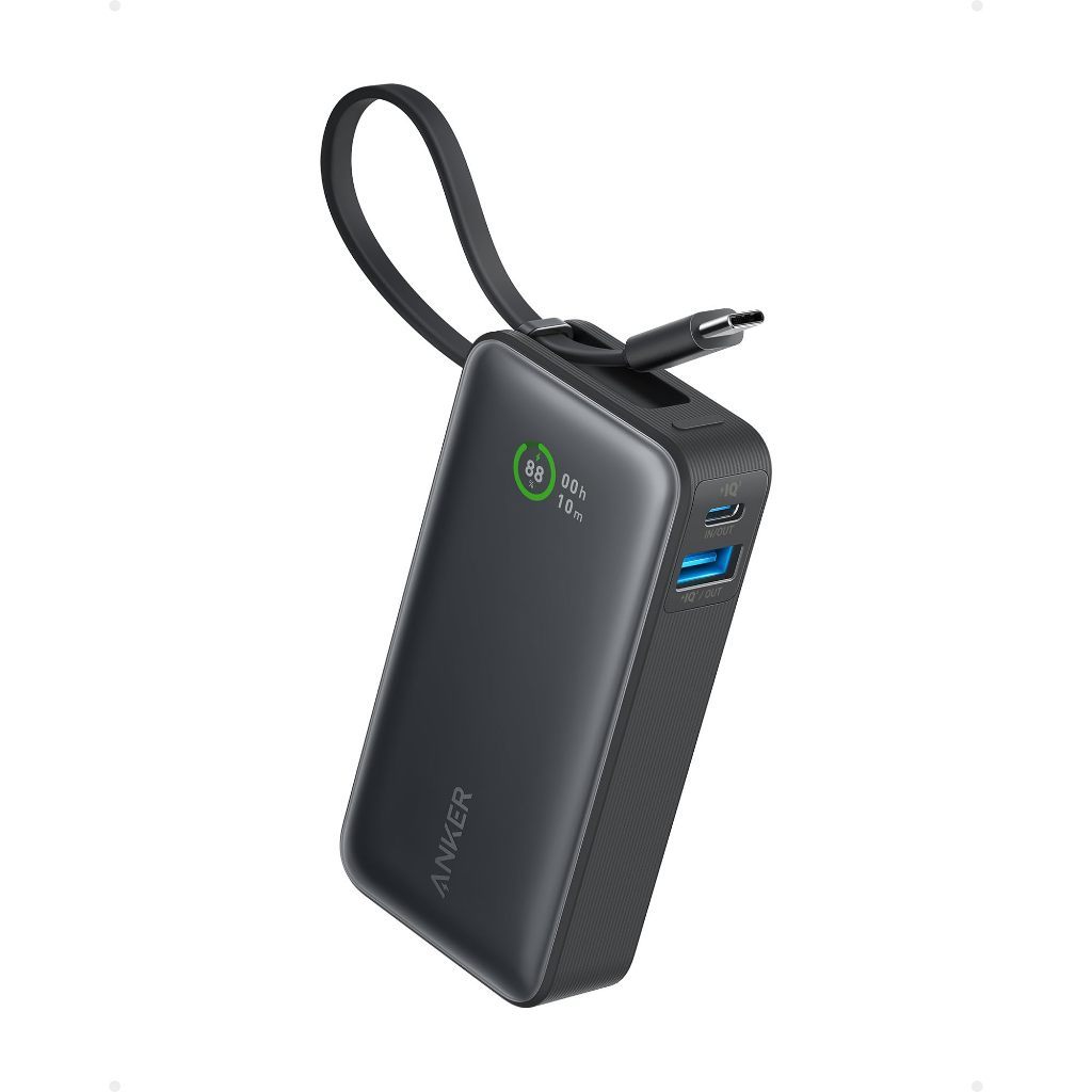 Sạc dự phòng 10000mAh 30W Anker A1259  tiện lợi kèm cáp Type C in/out, hỗ trợ PD/PPS/QC cho Laptop S