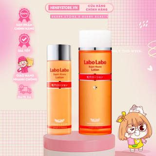 Nước hoa hồng se khít lỗ chân lông trị mụn đầu đen labo labo super-keana lotion chai 100ml, 200ml
