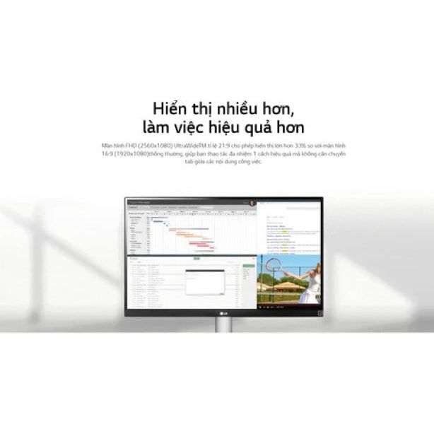 Màn Hình LG UltraWide™ 29'', SRGB 99%, 100Hz, USB-C , Loa 7Wx2