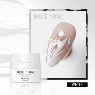 Gel vẽ barbie siêu đặc màu đen - trắng