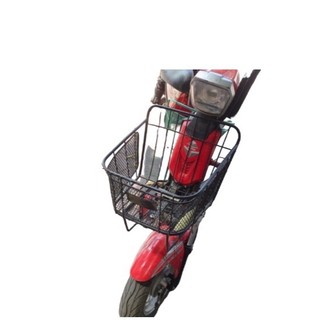 Giỏ sắt  xe đạp điện giỏ lưới k nắp có ốc