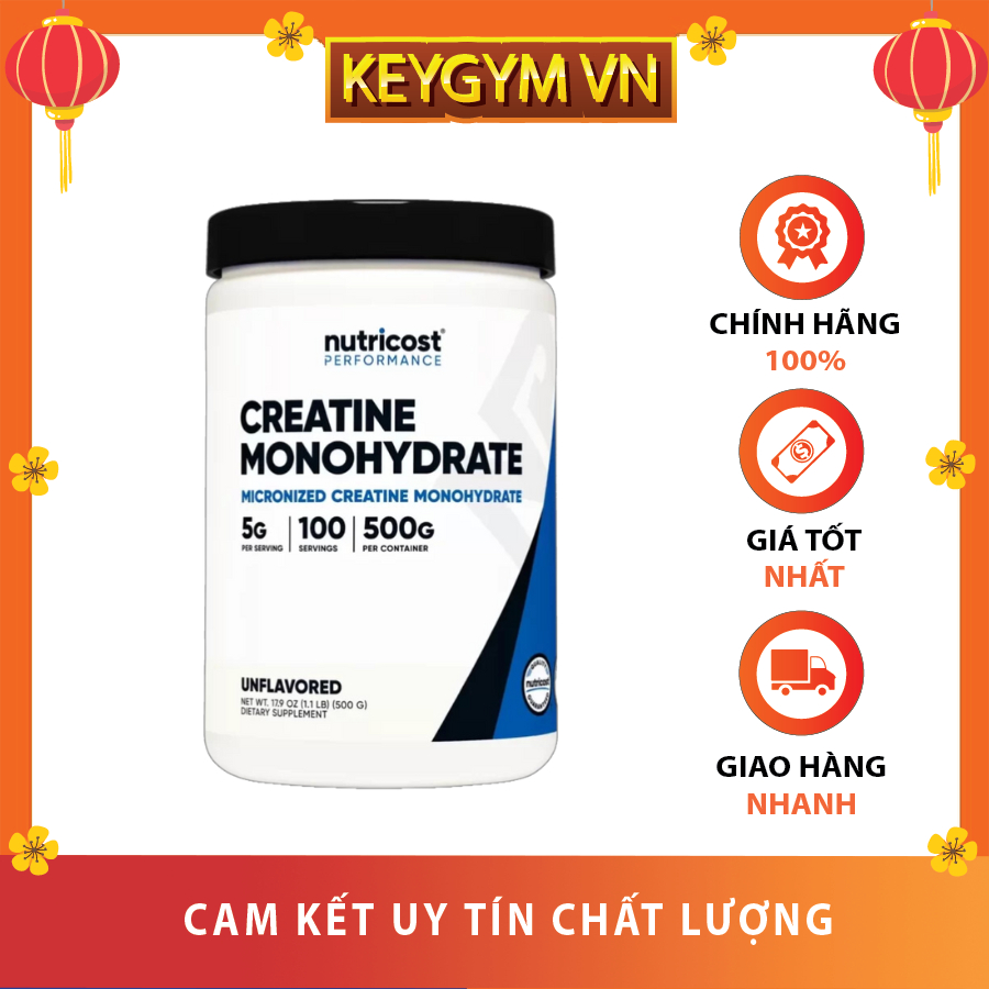 Nutricost Creatine Monohydrate Powder 500G