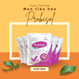 Men tiêu hóa Probisol Pets cho chó mèo gói 5g