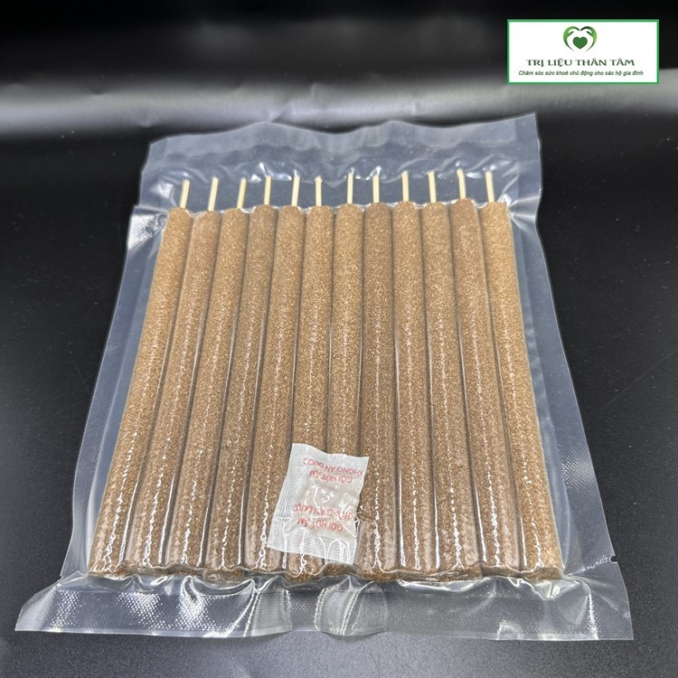 Nhang ngải cứu điếu ngải bồ kết - xông phông 12 cây/ gói Diện Chẩn Thân Tâm