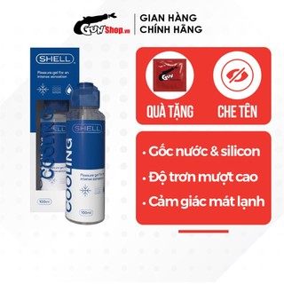 Gel bôi trơn mát lạnh shell cooling - chai 100ml | gunshop việt nam