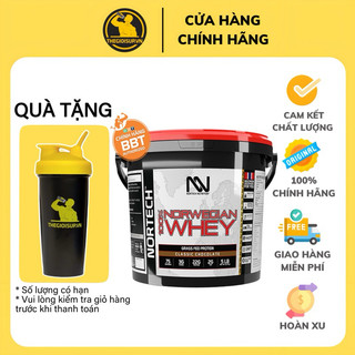 Nortech norwegian whey 100% whey protein 5lbs , 75 lần dùng | nhập khẩu na-uy