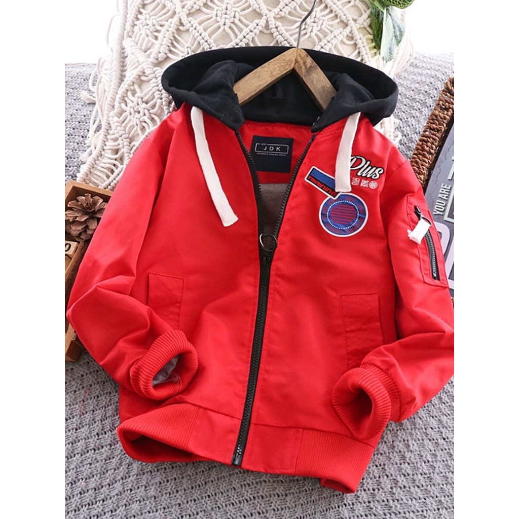 Áo Khoác - Áo Khoác vải dù hai lớp  dành cho bé trai, bé gái dễ thương - Full size từ 16-40kg