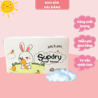 Khăn giấy khô 3 lớp supdry