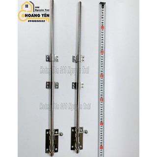 Chốt cửa inox 304 phi 14 chính hãng el, chốt cổng inox dài 60cm - 24i