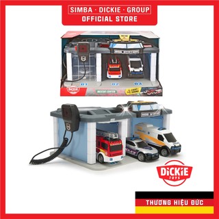 Đồ Chơi Trạm Cứu Hộ Kèm Bộ Đàm DICKIE TOYS Rescue Center 203716015038 - Simba Toys Vietnam