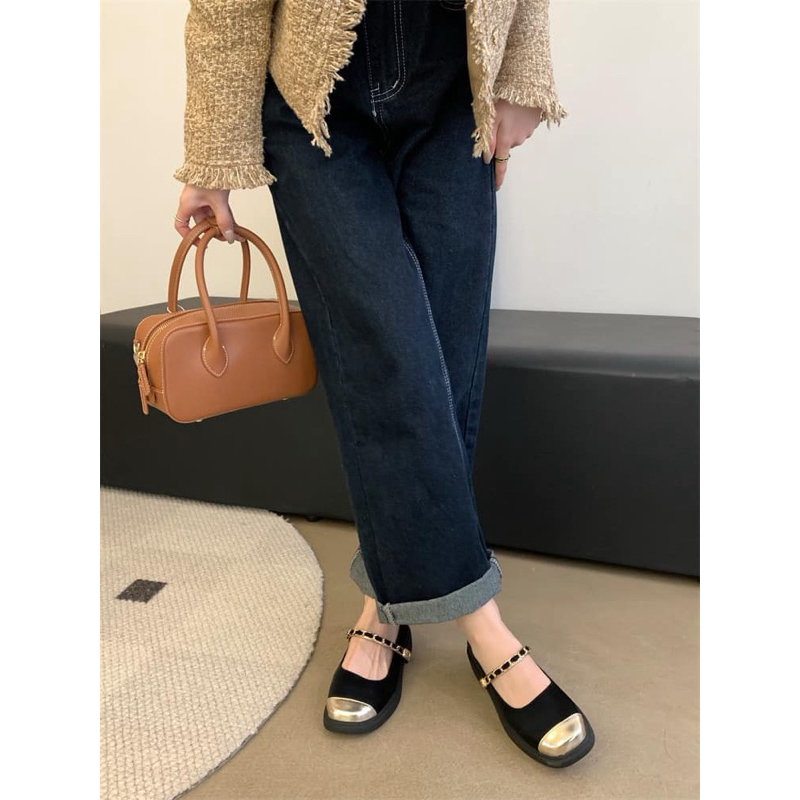 Giày Mary Jane mũi vàng - Bunny Shoes