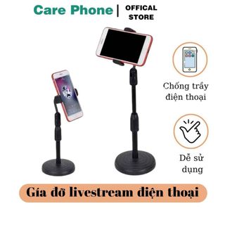  Giá Đỡ Điện Thoại livestream xem video Ổn Định Xoay 360 Độ dùng để Quay Phim Ghi Hình Đa Dụng- CarePhone 