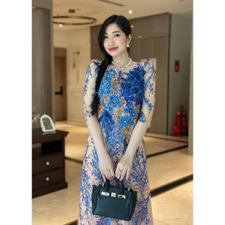 Đầm dạ hội nữ , kim tuyến san hô lấp lánh, thiết kế sang trọng , dự tiệc ngồi sui