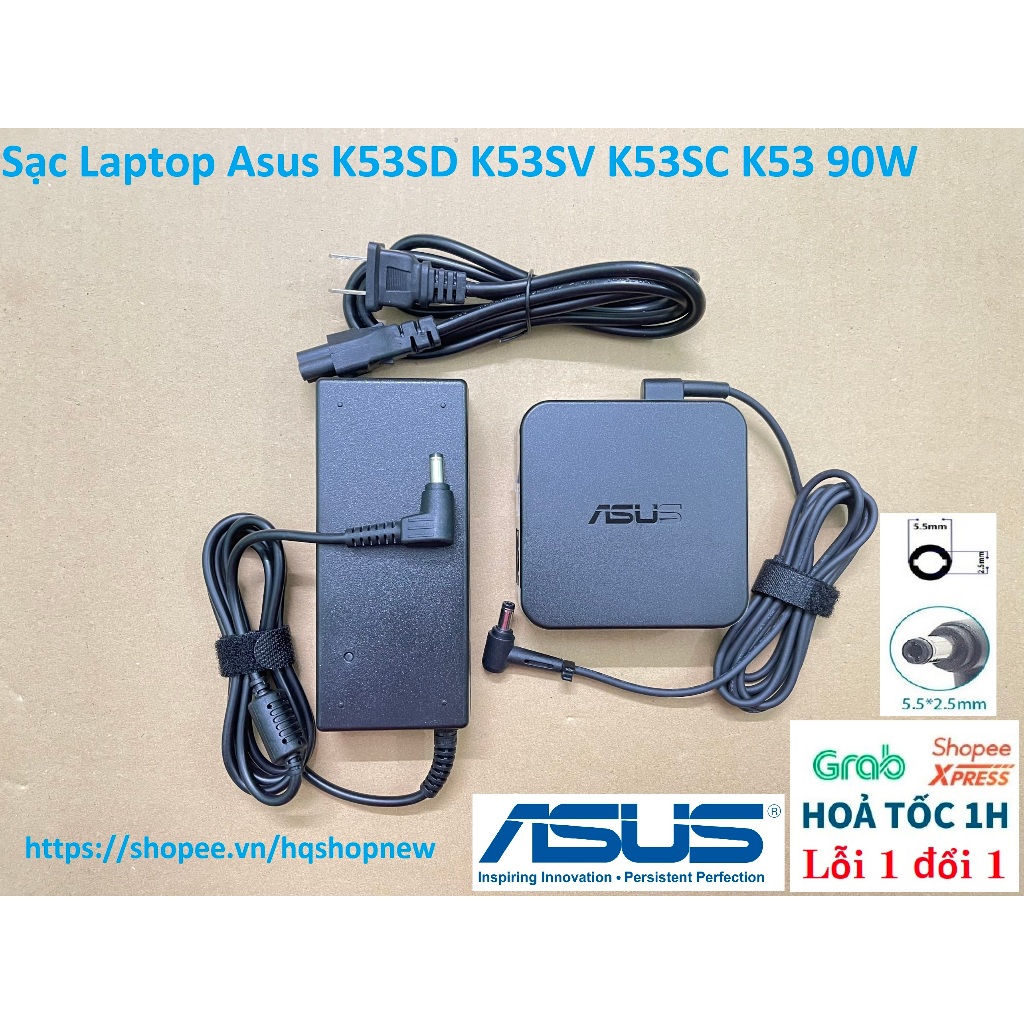 ⚡️ Sạc Laptop Asus K53SD K53SV K53SC K53 90W