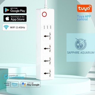 Ổ Cắm Wifi Tuya - Điều Khiển Từ Xa Qua Điện Thoại Thông Minh
