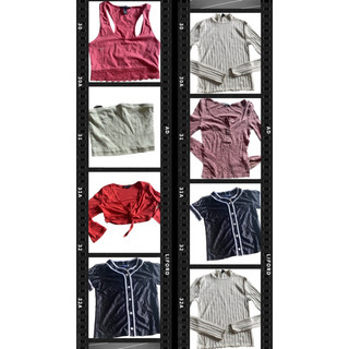 Áo croptop,lỗi như hình ,như dơ,màu,..