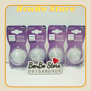 Núm ti thay thế bình sữa Avent Natural đủ size