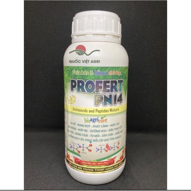 Phân Bón Lá - PROFERT PN14 - 450ml dùng cho 400l nước