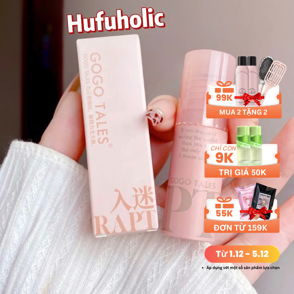 Son kem lì GOGO TALES bền màu lâu trôi Air Misty Lip Glaze GT464 GOGO143