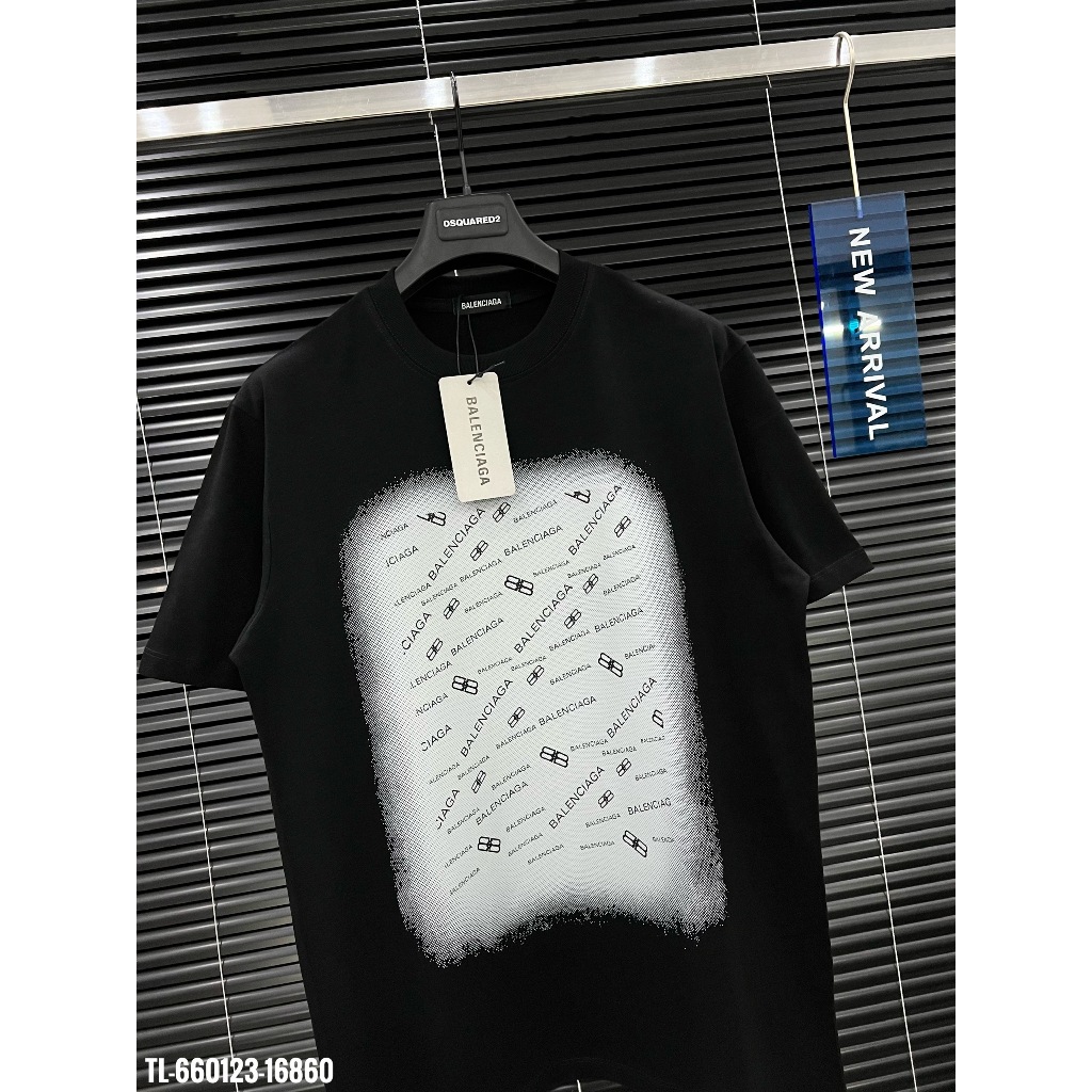 🔥Hot🔥Áo thun Balenciaga Gradient thiết kế hot trend Nam nữ New 2024