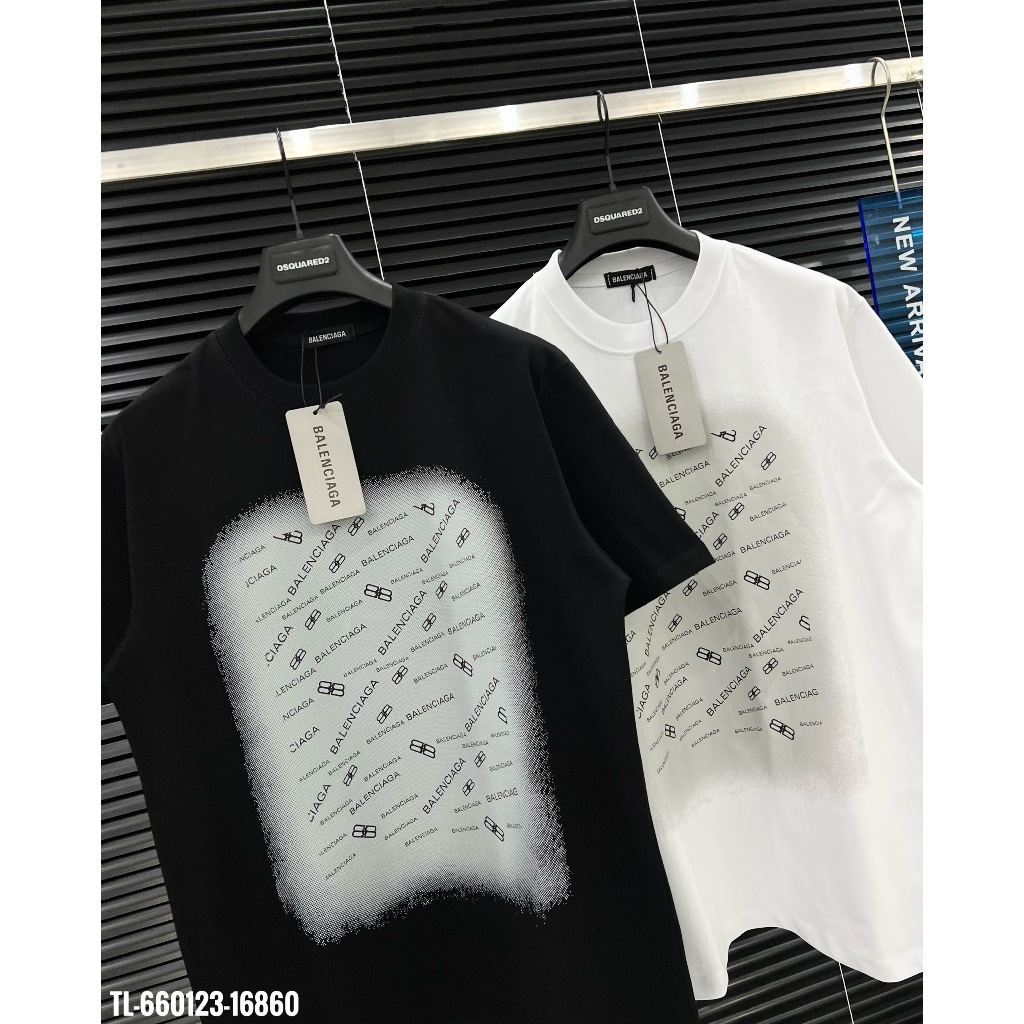 🔥Hot🔥Áo thun Balenciaga Gradient thiết kế hot trend Nam nữ New 2024
