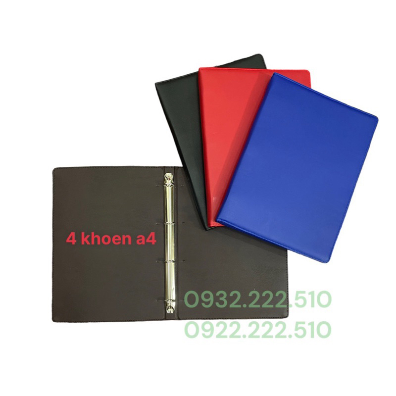 BÌA HỒ SƠ CÒNG DA A4 - A5