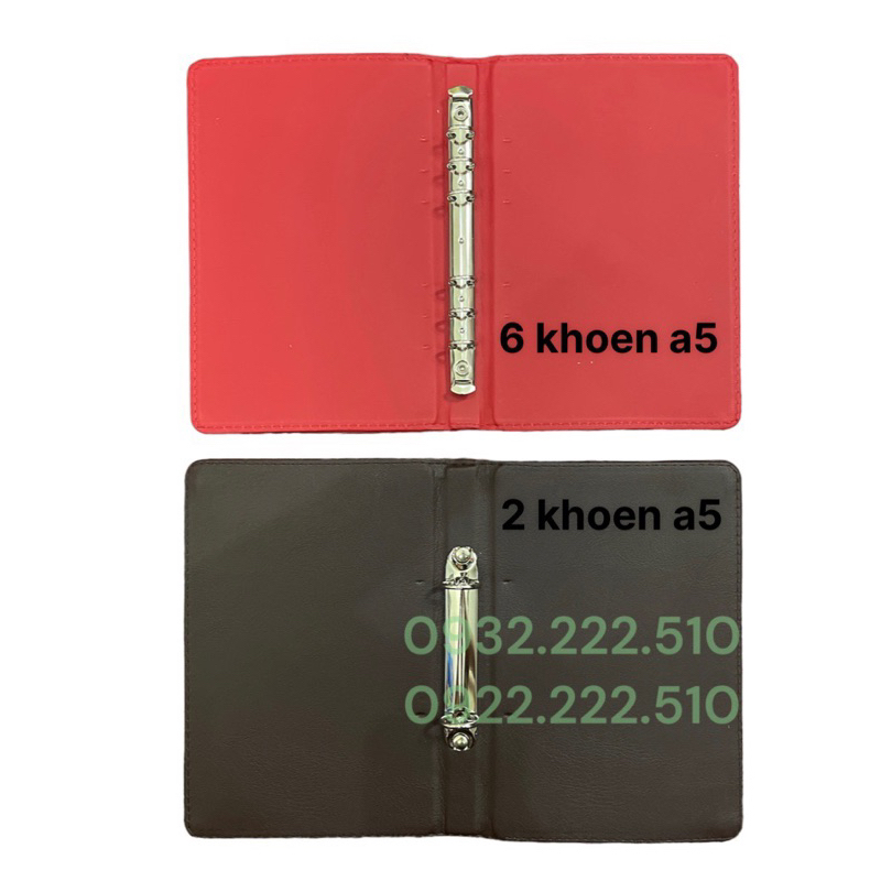 BÌA HỒ SƠ CÒNG DA A4 - A5