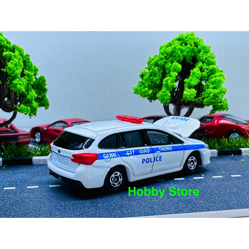 Hobby Store xe mô hình Tomica Subaru Levorg Hàng Độc Quyền Aeon Vietnam Police Car - Xe Cảnh Sát Giao Thông Việt Nam