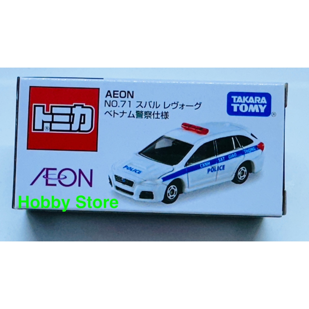 Hobby Store xe mô hình Tomica Subaru Levorg Hàng Độc Quyền Aeon Vietnam Police Car - Xe Cảnh Sát Giao Thông Việt Nam