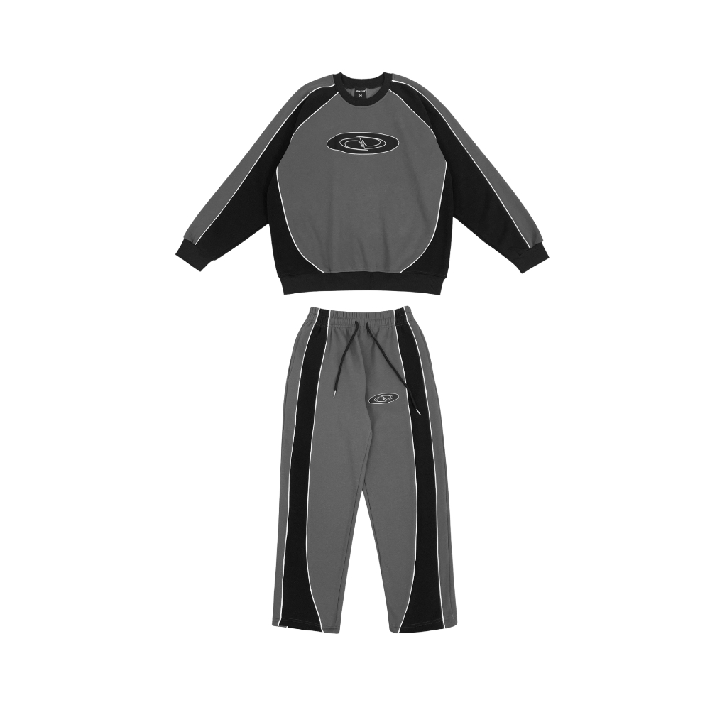 Set bộ nỉ ICONIC ODIN CLUB, Bộ quần áo dài tay form rộng nam nữ unisex, Local Brand ODIN CLUB