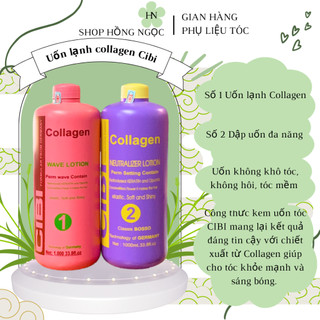 Uốn lạnh collagen Cibi 1000ml x 2