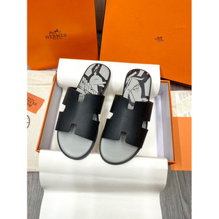 !! dép lê hm nam !! dép lê da nam , hàng sc đế gỗ có sẵn , full box bill đầy đủ