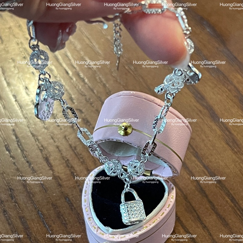 Lắc tay mix charm Bạc s925 - HuongGiangSilver