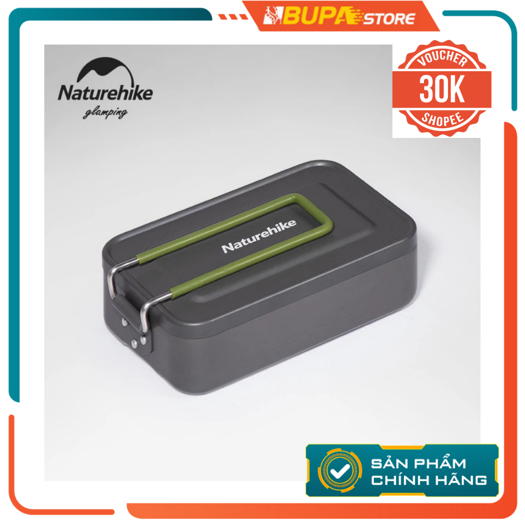 Hộp Nấu Dã Ngoại Naturehike NH21CJ011 Hợp Kim Nhôm Chống Dính