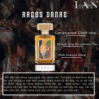[LAN] Nước Hoa Unisex Argos Danae EDP 10/20ml